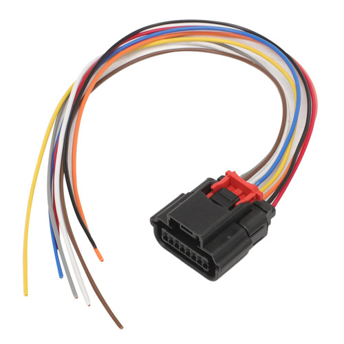 8 Pin MAF Mass Air Flow Sensor Female Connector Plug Pigtail Wiring Harness for Silverado 1500 2500 3500 Sierra Yukon Escalade Cruze SRX Mass Air Flow Sensor Connector 84677313, 13583440, PT2707