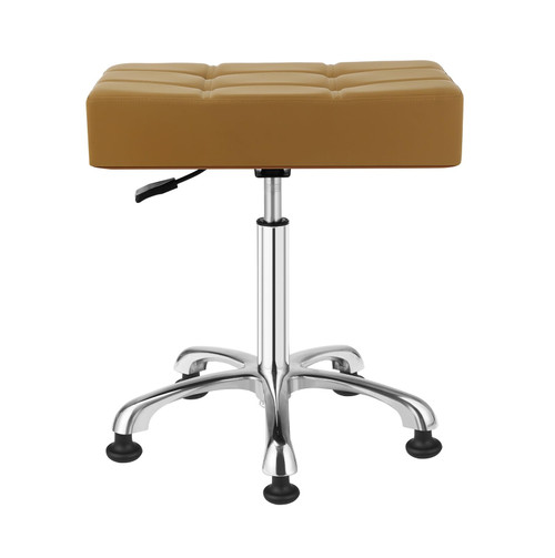 Kaleurrier Heavy Duty Stool Backless: Adjustable no Wheels for Kitchen