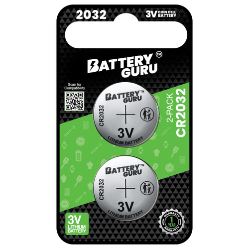 Car Key Battery for Infiniti Q50 (2017-2024 Q50 Remote Batteries CR2032 3V Pack of 2