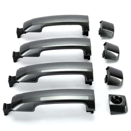 Kojem 1G3 Door Handles Kit Assembly W/O Keyhole Compatible with Tundra