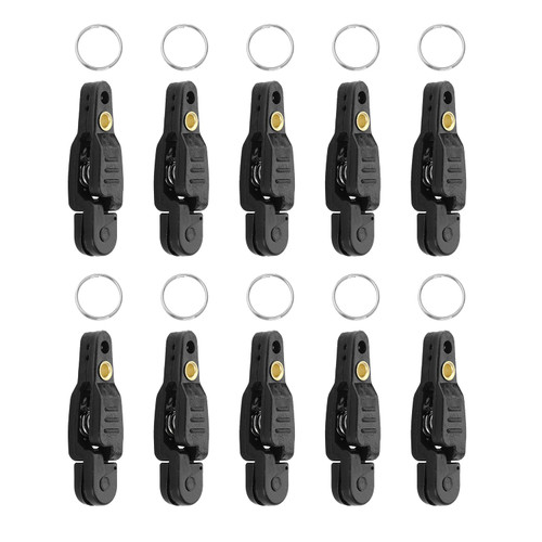 SAUYRASY 10Pcs Heavy Tension Snap Release Clips,Snap Weights for Trolling