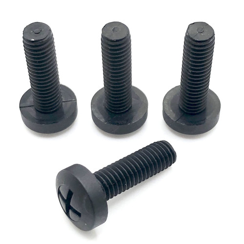 ReplacementScrews Nylon License Plate Screws - Metric 20mm (3/4 in) Long