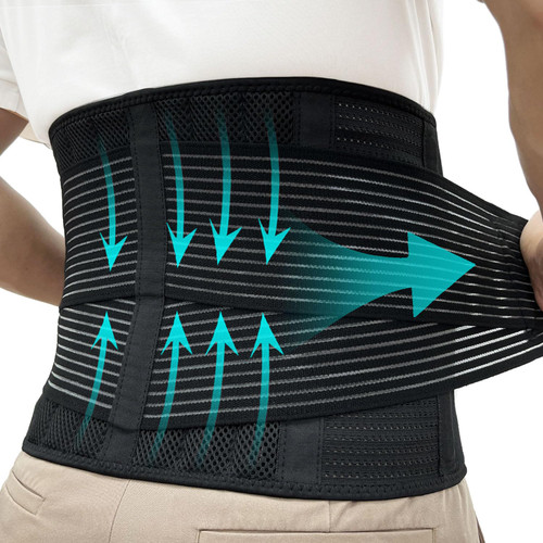Back Brace Support Belt for Men & Women, Lower Back Pain Relief WT-03 M