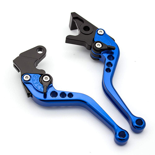 NICEDOLL CNC ATV Clutch Brake Levers Compatible with YFM700 Raptor 700R 2008-2022, YFZ450 YFZ450R YFZ450X 2008-2020, YFM250 Raptor 2008-2013, Raptor 125 YFM125R 2011-2013 Short Adjustable