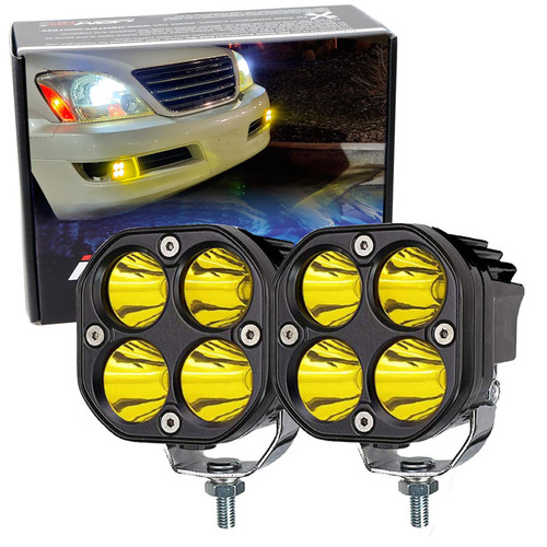 iJDMTOY LED Pod Fog Light Kit For Lexus 2003-2009 GX470
