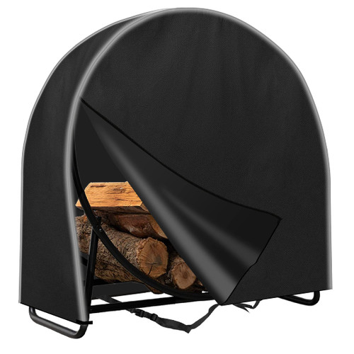 IC ICLOVER 40 Inch Firewood Log Hoop Cover Only - Heavy Duty 600D Oxford