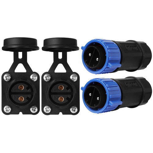 Trolling Motor Plug Receptacle Set,12V/24V/36V/48V Plug for Trolling Motor