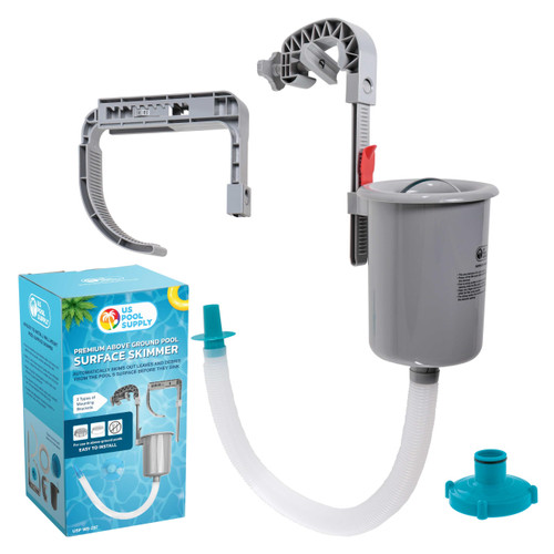 U.S. Pool Supply Pool Skimmer - Above Ground Pool Floating Surface Skimmer