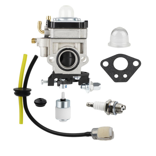 Ferilter Pro PR46BT Carburetor for Poulan Pro PR46BT PR48BT 46cc 48cc Gas Backpack Blower BP400 BP402 Blower Carburetor for RedMax EB7000 EB7001 EB4300 EB4400 EB4401 Leaf Blower Parts
