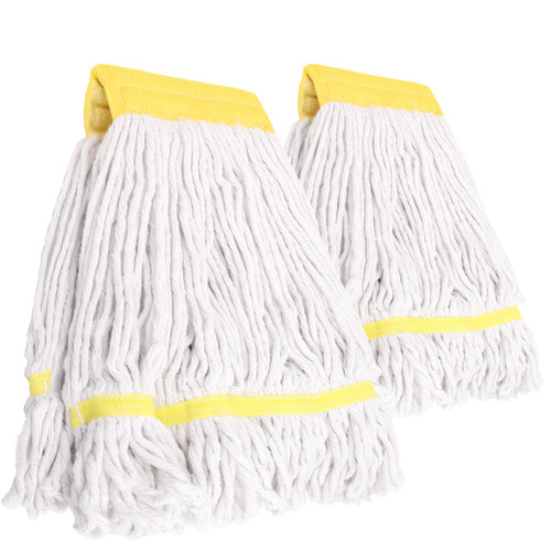 2 Pack Heavy Duty Mop Head Commercial Replacement,Industrial Heads Refill