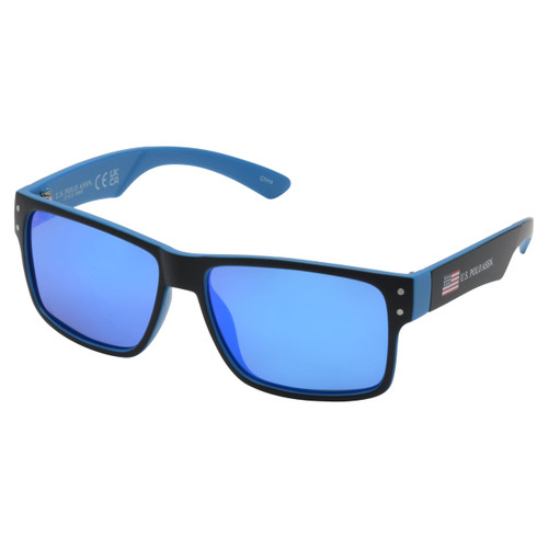 U.S. POLO ASSN. Men's PA3023M Rectangular Polarized Sunglasses