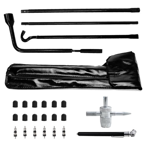Spare Tire Removal Tool Kit Tire Lug Wrench Fit for Toyota Tacoma Tundra