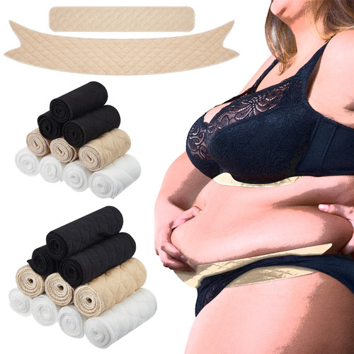 Wesnoy Cotton Sweat Liners Set for Bra and Tummy Mixed Color M 20 Pack