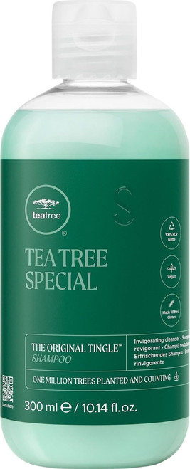 Tea Tree Special Shampoo, Deep Cleans, Refreshes Scalp, For All Hair Types, Especially Oily Hair, 10.14 fl. oz.