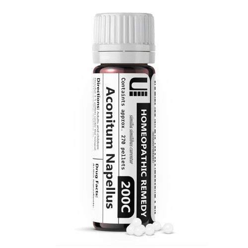 Aconitum Napellus 200C Homeopathic Remedy, 270 Pellets