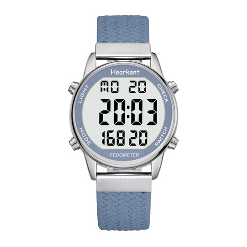 Hearkent Ladies Pedometer Watch,Step,Mileage&Calorie Tracker,Large Numbers