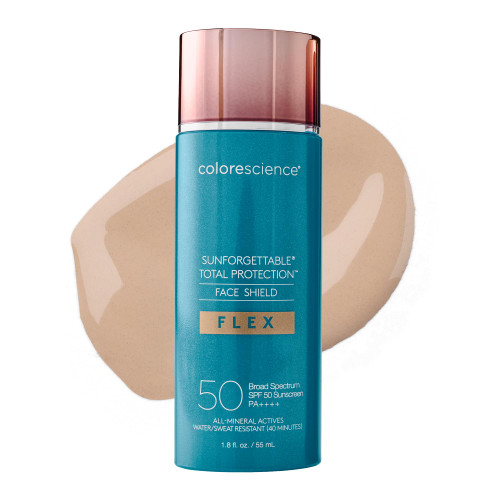 Colorescience, Total Protection Face Shield Flex, SPF 50, Light