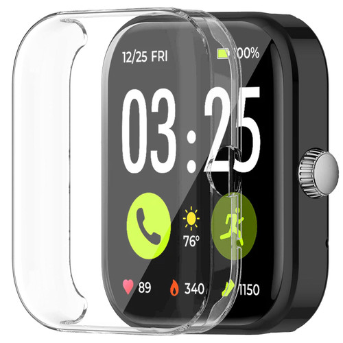 [2 Pack] Screen Protector Compatible with Spade & Co Health Smartwatch 4 Case, Soft TPU Plated Case All-Around Protective Screen Full Cover Bumper Compatible for Spade & Co Health Smartwatch 4