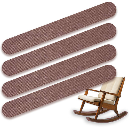 Non Slip Furniture Rail Pads, Recliner Gripper Pads to Keep Furniture from Sliding Recliner Pads for Hardwood Floors Under Recliner Mat Under Chair Floor Protector