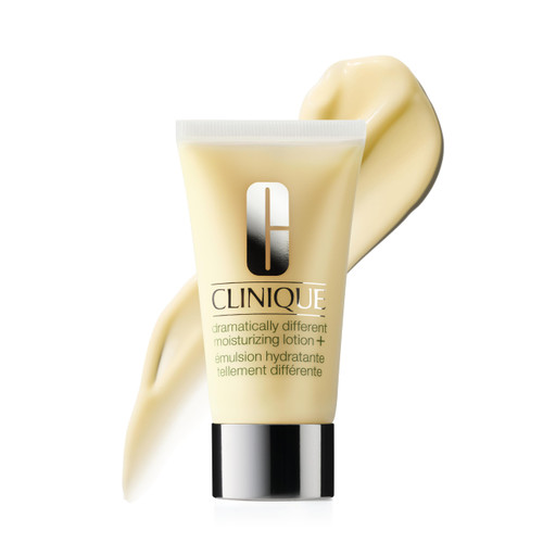 Clinique Dramatically Different Moisturizing Lotion+ | Hydrating Face Mositurizer With Glycerin and Urea | Strengthens Skin Barrier | Step 3 in 3-Step Skin Care Routine, 1.7 Fl Oz