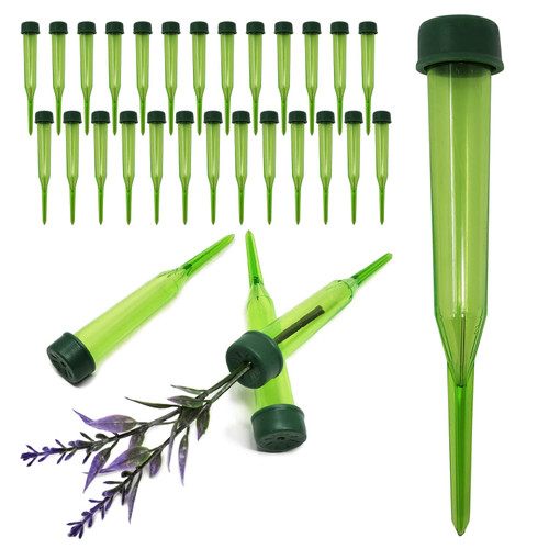 Floral Water Picks 4.75" by LifeStyle Channel, 30 Pack Green