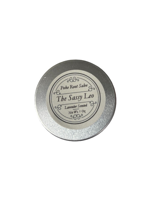 Organic Poke Root & Castor Oil Salve 1oz - Lymphatic Support, Lumps, Bumps, Bruises, Boils, Cysts, Lymph nodes, Edema, Swelling Massage (1oz)