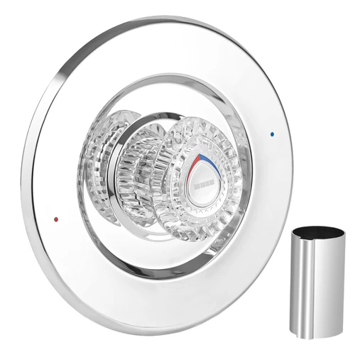 T470 Shower Trim Kit Compatible with Moen Chateau, Chrome Shower Handle Set