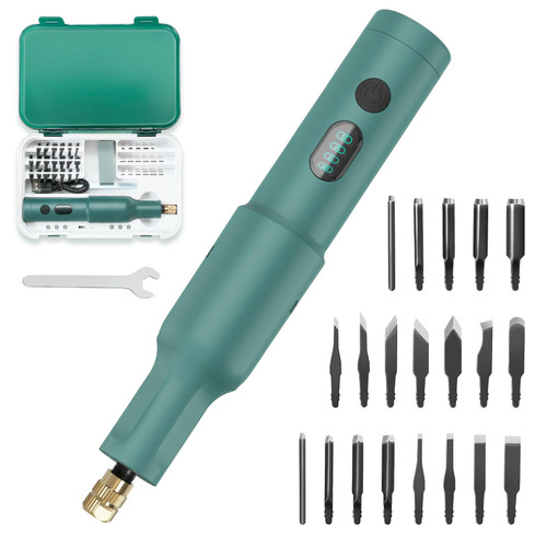 Wood Carving Tools Electric - Precision Engraving Knife Set Perfect for Beginners, and Sculptors, Premium Woodworking Carving Tools Versatile Electric Sculpting Kit for Hobbyists and Artists