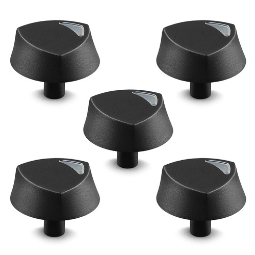Allstare 72731 700834 Cooktop Knobs Replacement Parts for Dacor Stove Parts PGM365 Dacor Gas Stove Top Knobs Dacor Gas Range Cooktop Parts Burner Control Knobs 5 Pcs