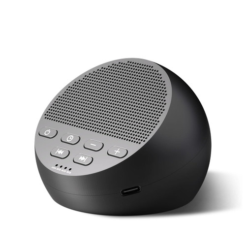 Portable Sound Machine White Noise Machine Nonstop 30 Soothing Sounds for Baby Kids Adults Pink Noise Sleep Machine 36-Level Vol Auto-Off Timer Memory Function for Home Travel Office