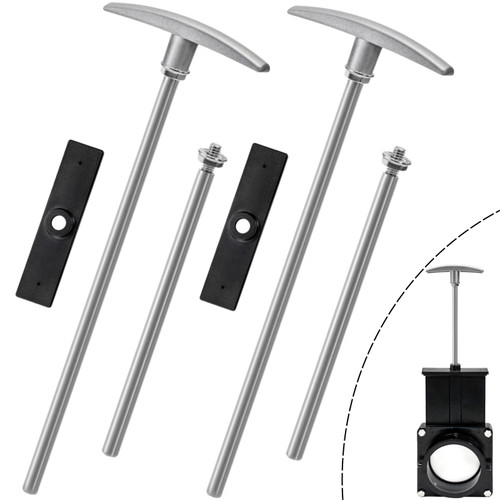 Acshio 2 Sets RV Waste Valve Handle Replacement, Universal Fit