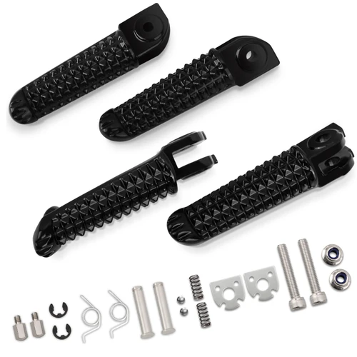 FOVPLUE Driver/Rider and Passenger Footrest for Yamaha YZF R6 2003-2020