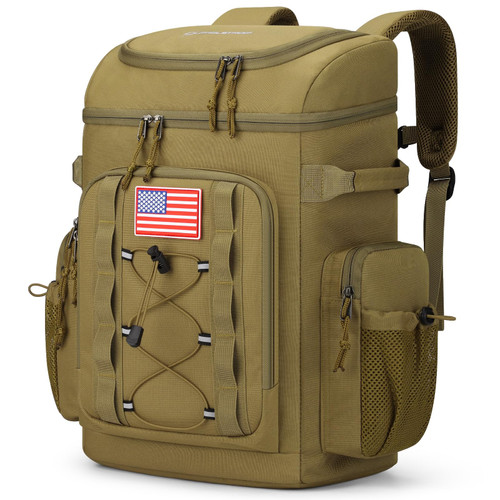 Maelstrom 35 Can Insulated Backpack Cooler, Leakproof Soft Lunch Ice Bag