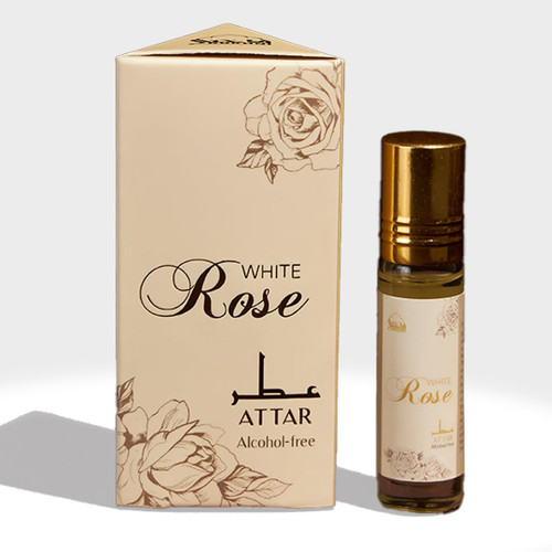 Rose Attar Oil|Arabic Perfume Oils for Men and Women|100% Pure Ittar Roll On Perfume,Oud Oil,Woody Oudh Perfume|Eid,Ramadan,Umrah Gifts,Non Alcoholic&Vegan Islamic Fragrances