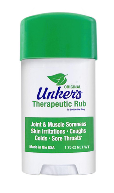 Unker's Therapeutic Rub 1.75 oz. No-Mess Stick