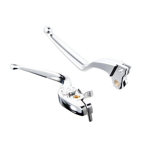 Rudyness Chrome Brake Clutch Levers Compatible for Indian Challenger Springfield Chieft 2019-2024