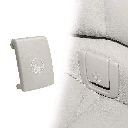 Y-QIPED Child Seat Anchor ISOFIX Cover Replacement for Volvo XC40 XC60 V60 S90 V90 S60 Rear Row Safety Belt Hook Buckle Cover 31685072 31685074 1pc (Beige)