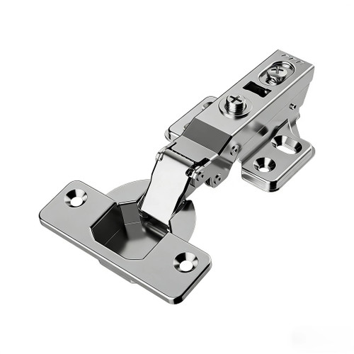 STIANC 20 Pcs Full Overlay Frameless Soft Close Cabinet Hinges,105° 3-Way