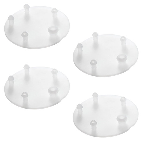 Replacement for Vormax Toilet Tank Silicone Flapper Seal Gasket 3'' - Fit for American Standard 7381424-100.0070A (4 Pack)