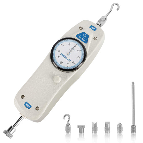 BAOSHISHAN 100lb Push Pull Force Gauge with Calibration Certificate