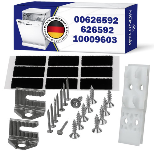 Built-In Dishwasher Door Fixing Kit to the Front Panel 00626592 for Bosch