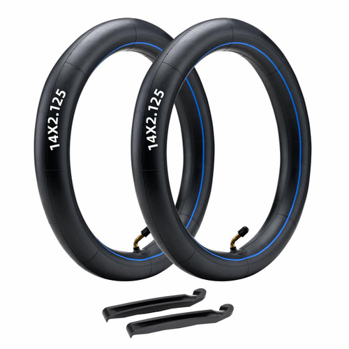 14x2.125 Inner Tubes (2-Pack), CR202 Bent Valve Stem