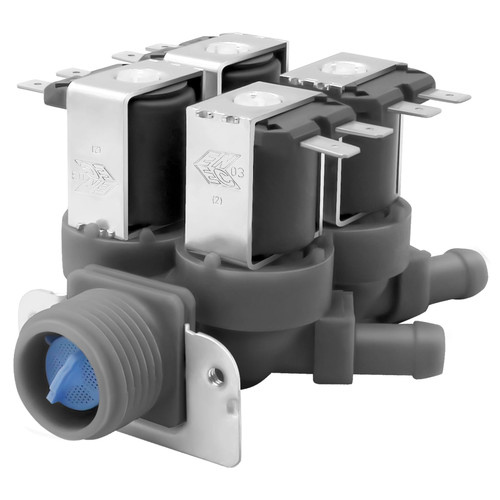 5220FR2008F Cold Water lnlet Valve by Beaquicy - Exact fit Ken-more & L-G Washer Water Inlet Valve #wm3997hwa, wm2487hrma, wm2487hwm,etc.