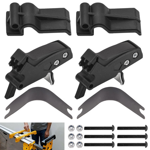 Clips with Miter Saw Mounting Brackets for Dewalt DW7231 DE7023 DE7033
