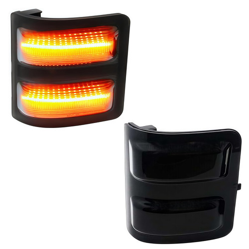 Switchback LED Side Mirror Marker Lamps for 2008-2016 Ford F250