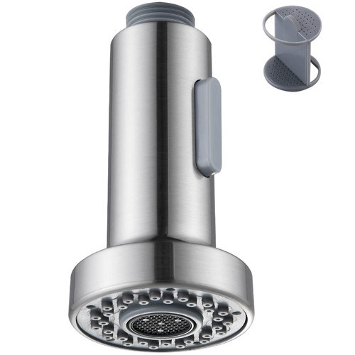 Angle Simple Kitchen Faucet Head Replacement, Sink Sprayer, Brushed Nickel