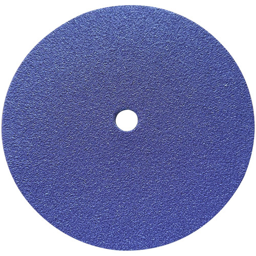 JLD 7" Sanding Disc, 60 Grit Blue Zirconia Sticky, for JLD10-8 Lawn Mower Blade Sharpener and Grinder-25 Pack