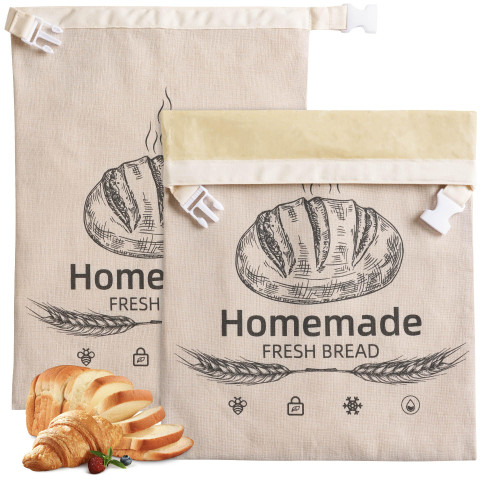 1 Pack Beeswax Bread Bags for Homemade Sourdough Reusable Beeswax Bread Bag