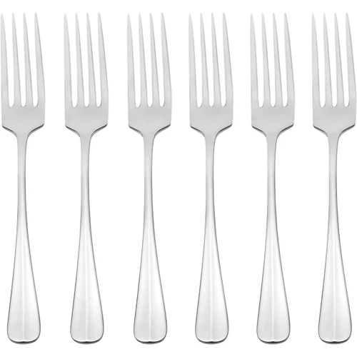 Oneida Savor Dinner Forks Silverware Set for 6, Flatware