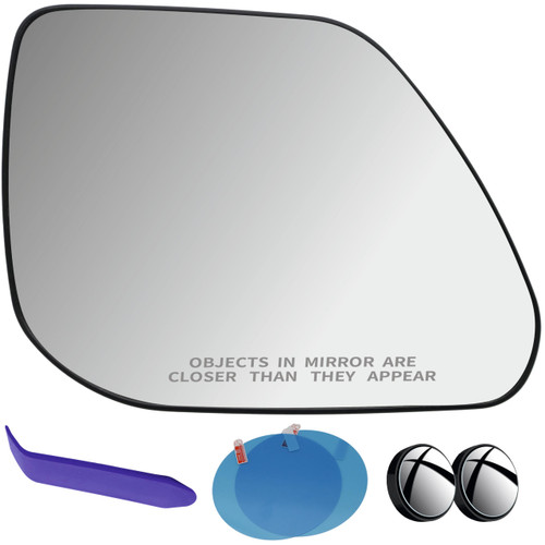 Passenger Side Mirror Glass Compatible with Kia Niro 2023-2026